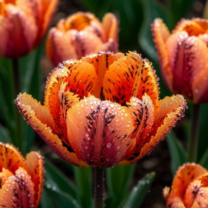 Тюльпан Литл Джем купить по цене от 199р. в интернет-магазине «Посадика» с доставкой почтой в в Узловаяе и по всей России – [изображение №1].